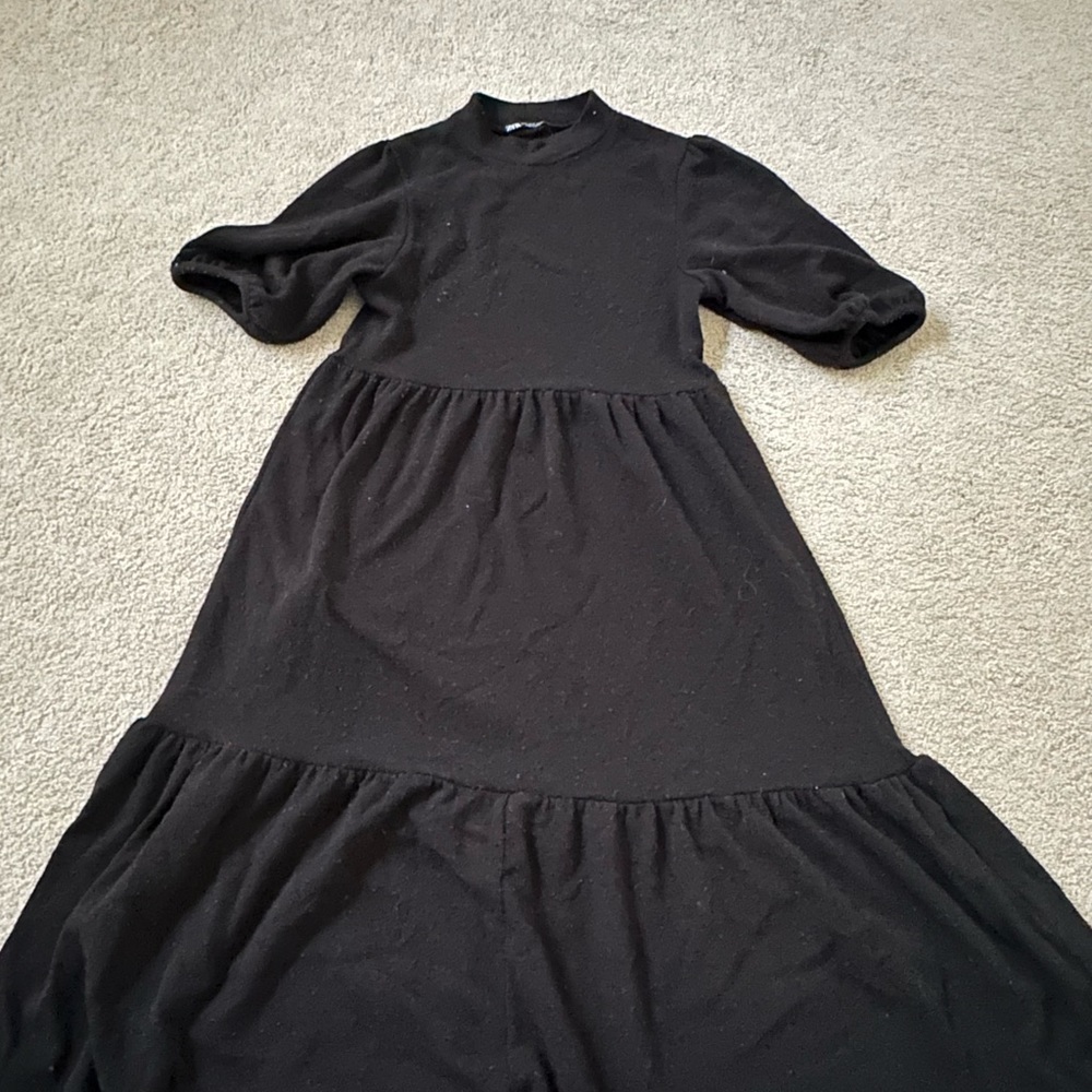 Black Zara dress